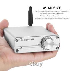 Mini Bluetooth 5.0 Power Amplifier 2.0 Channel HiFi Stereo Audio Amp 50W+50W