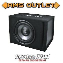 New Boxed Powerful 12' Active Subwoofer Ground Zero Gzib 300xbr-act