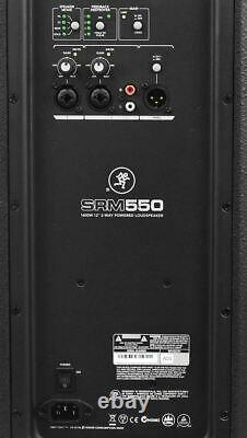 New Mackie SRM550 1600W 12 High-Definition Powered Active PA Speaker Bi-Amped