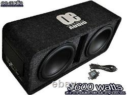 OE AUDIO Twin 12 Amplified Active Double Sub woofer box OE-212BX extreme power