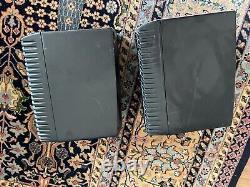 PAIR of GENELEC 1029 Active Studio Monitors (Black) Power cords PROFESSIONAL