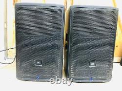 Pair of JBL Professional PRX712 Powered Speakers with Covers Pair Tested & Working