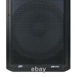 Peavey DM115 Pro Audio DJ 2-Way 15 2-Way Powered PA Speaker