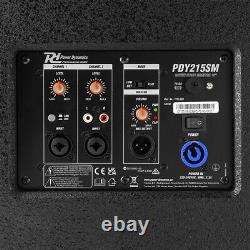 Power Dynamics 178.638 PDY215SM Active Stage Monitor 15