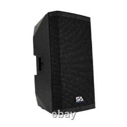 Powered 12 1000 Watt PA /DJ Speaker with Bluetooth, DSP and Built in Mixer