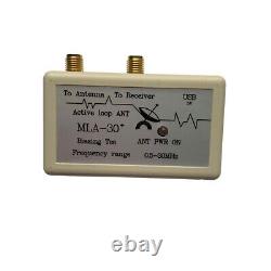 Powerful MLA-30+(Plus) 05-30Mhz Ring Active Antenna with Low Noise Amplifier