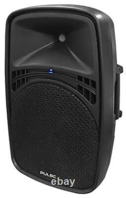 Pulse 12 Active ABS Loudspeaker Speaker DJ Disco PA System Powered
