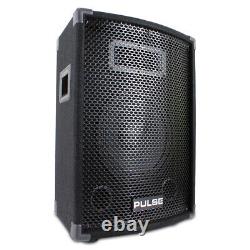 Pulse DP3187515 10 Active Powered PA Mixer Amplifier Speaker System 200 Watt