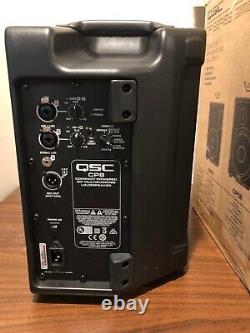 QSC CP12 CP Series 12 Powered Active 1000 Watt Compact DJ PA Speaker w Box