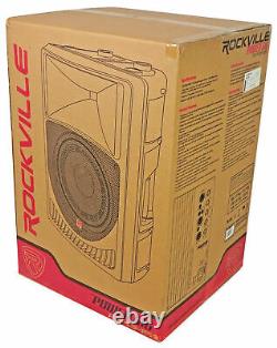 Rockville RPG15 15 Professional Powered Active 1,000 Watt 2-Way DJ PA Speaker