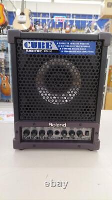 Roland CM-30 Portable 6.5 2-Way Powered Cube Monitor Amp Great Condition
