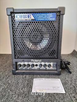 Roland CM-30 Portable Powered Cube Monitor Speaker Working Properly From Japan