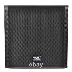 SAXLP-18A Powered 18 Inch Line Array Subwoofer 1200 Watts