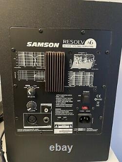 Samson Resolv A6 Powered Monitor Speakers (PAIR) Read Description