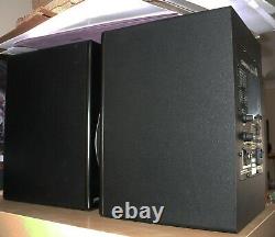 Samson Resolv A6 Powered Monitor Speakers (PAIR) perfect working order & cables