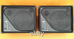 Studiomaster PAX12+. Pair of 120w active powered monitor or PA speakers ex cond