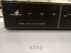 Vintage Monacor LA-200 Active Loop Amplifier Not Working For Parts