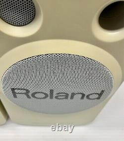 Vintage ROLAND MA-8 Stereo Micro Monitor Speakers Active Powered Studio Pair