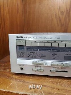 Vintage Yamaha Natural Sound R-100 Stereo Receiver MADE IN JAPAN For Parts