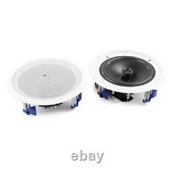 Wireless Streaming Bluetooth Ceiling Mount Speakers Built-In Amplifier 8 60w