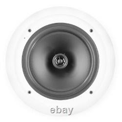 Wireless Streaming Bluetooth Ceiling Mount Speakers Built-In Amplifier 8 60w