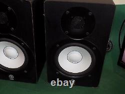 YAMAHA HS50M Pair Powered Active Monitor Speakers Loudspeaker Black Quality Loud
