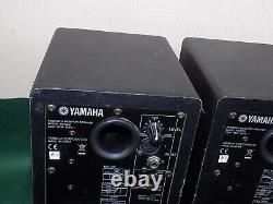 YAMAHA HS50M Pair Powered Active Monitor Speakers Loudspeaker Black Quality Loud