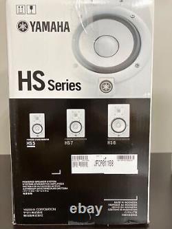 YAMAHA HS5W Powered Studio Monitor Speaker one White JP Audio Equipment Wired