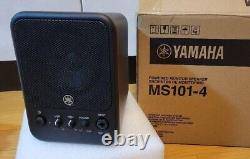 YAMAHA MS101-4 Powered Monitor Speaker 4 inch Built-In Amplifier 30W Output