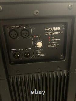 Yamaha DSR118W active powered subwoofer