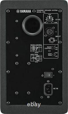 Yamaha HS5 powered Studio Monitors Black 2