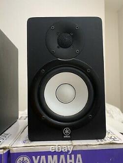 Yamaha HS50M Active Powered Studio Monitor Speakers, mains leads, original boxes