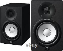 Yamaha HS7 Powered Active Studio Monitor Speaker Pair JP Audio Equipment Black