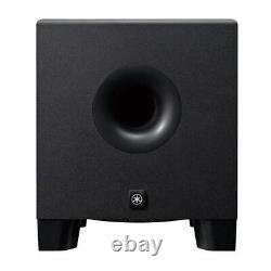 Yamaha HS8S 8 Inch Powered Studio Subwoofer HS8 S HS-8S JP Audio Equipment Black