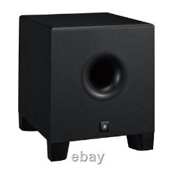 Yamaha HS8S 8 Inch Powered Studio Subwoofer HS8 S HS-8S JP Audio Equipment Black