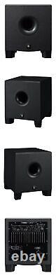 Yamaha HS8S 8 Inch Powered Studio Subwoofer HS8 S HS-8S JP Audio Equipment Black