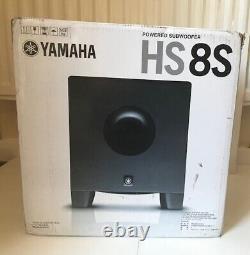 Yamaha HS8S Active 8 Powered Studio Subwoofer Reference Monitor HS Series