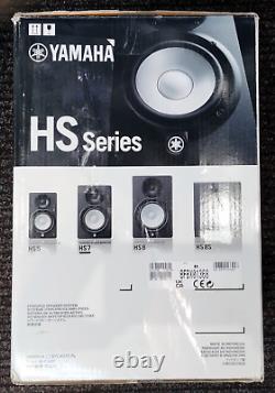 Yamaha Hs7 Powered Studio Monitor Speaker System Black Brand New Boxed