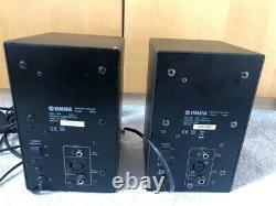 Yamaha MSP3 Powered Active Studio Monitor Speaker 20-Watts Pair 20-Watts XLR