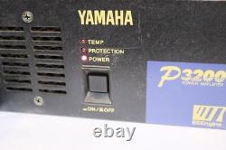 Yamaha P3200 Stereo Power Amplifier Black Active