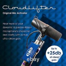 1- Amplificateur d'activateur de microphone Cloudlifter CL-1 à un canal avec alimentation fantôme