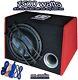 1500 Watts 12 Basse Boîte Powerfull Sous Woofer Amp Active Amplified New 2022/23