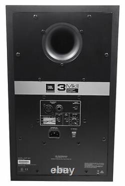 (2) Jbl 308p Mkii 8 2-way Active Powered Studio Reference Monitors Haut-parleurs