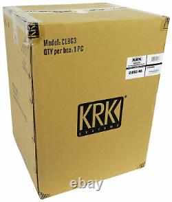 (2) Krk Cl8g3 Classic Studio Moniteurs 8 Haut-parleurs Powered+stands+pads+subwoofer