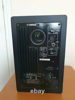 2 X Yamaha Hs7 Powered Studio Monitor Haut-parleurs Black Paire