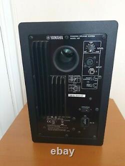 2 X Yamaha Hs7 Powered Studio Monitor Haut-parleurs Black Paire