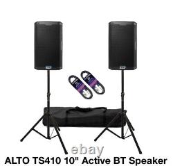 ALTO 5000 watt Petit Système de sonorisation puissant de 10 po avec TS410 et mixeur pour 250 personnes