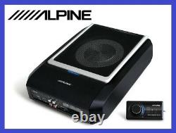 Alpine Pwd-x5 Puissant Subwoofer Actif + Amp 4 Canaux + Dsp Bluetooth Nouveau 2019