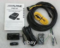 Alpine Pwd-x5 Puissant Subwoofer Actif + Amp 4 Canaux + Dsp Bluetooth Nouveau 2020