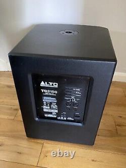 Alto 5250 Watt Powered Pa System Inc Ts315 Tops Et 15 Bass Bin + Usb Fx Mixer